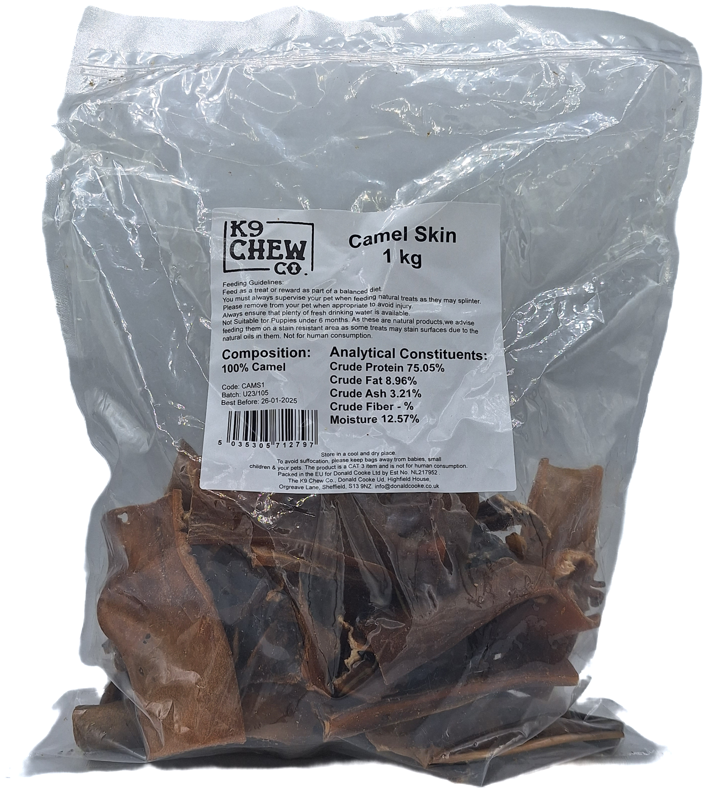 Camel Skins 1kg