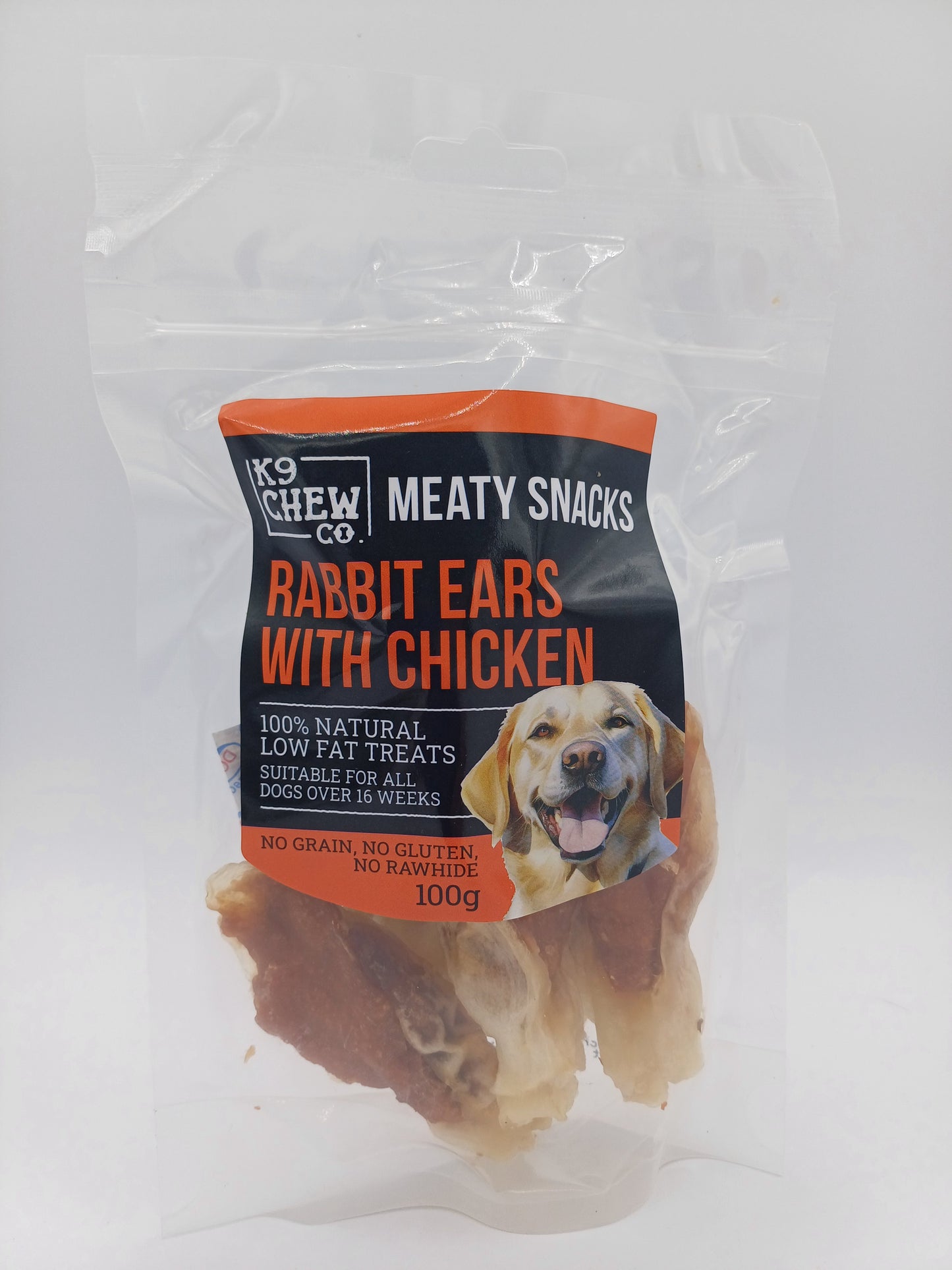 Meaty Snacks Rabbit Ears with Chicken 1kg