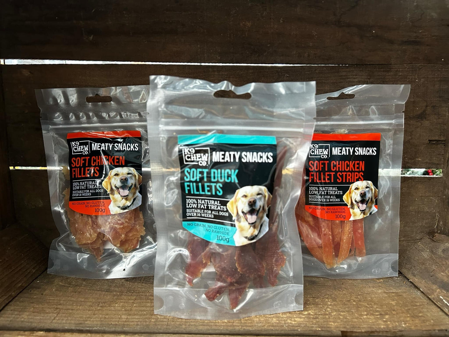 Meaty Snacks Soft Fillets 100g