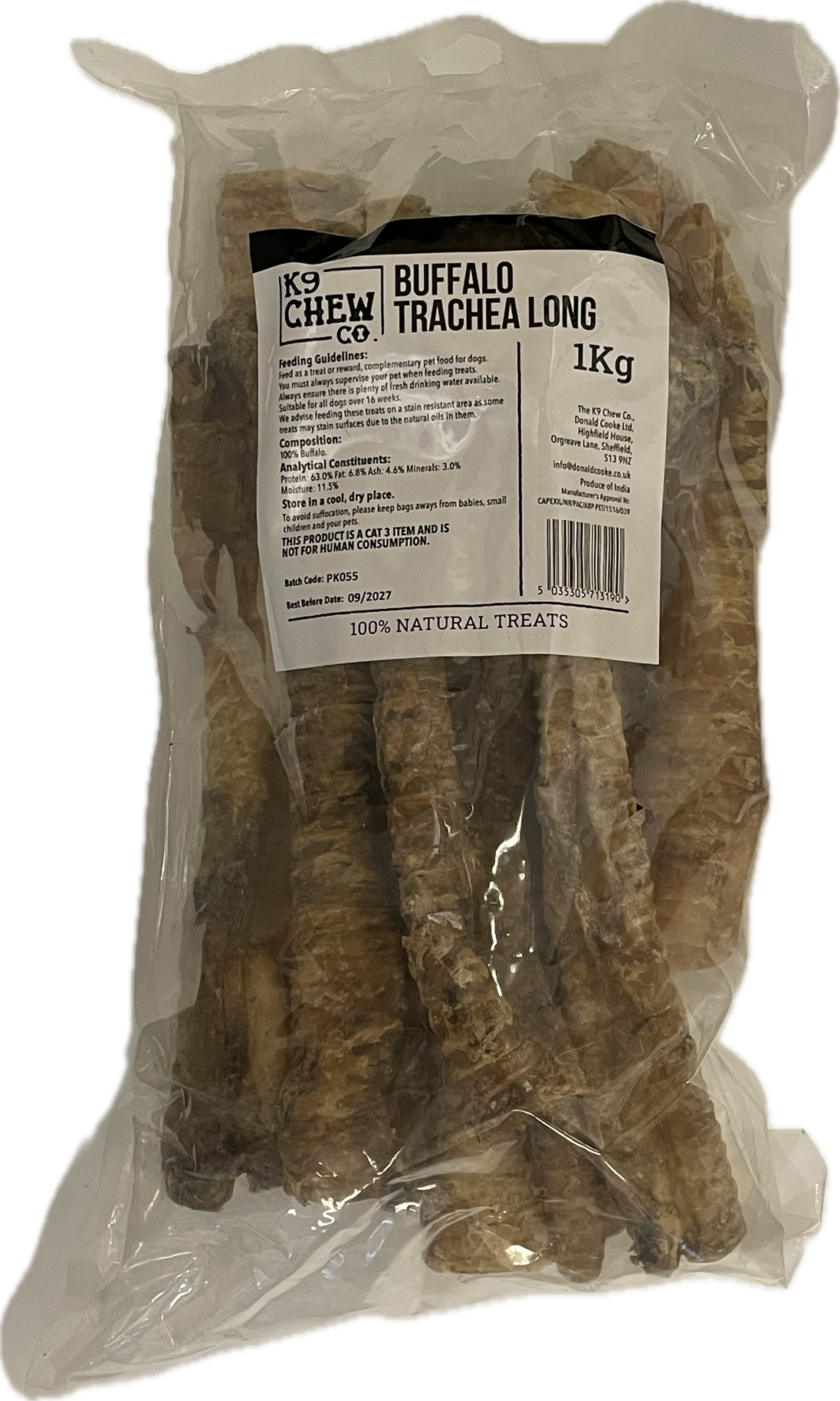 Beef Trachea Large 1kg
