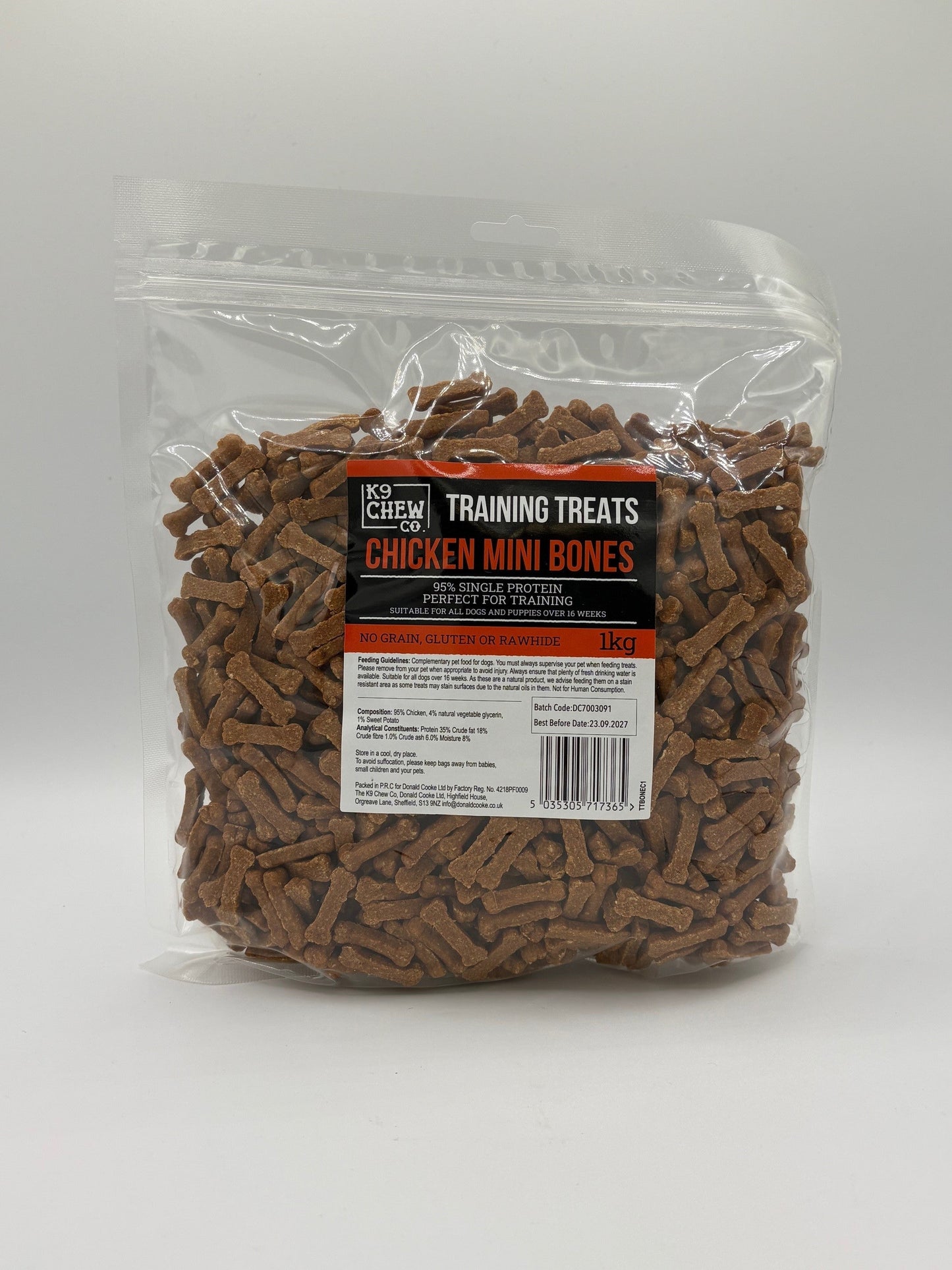 Mini Bone Training Treats 1kg