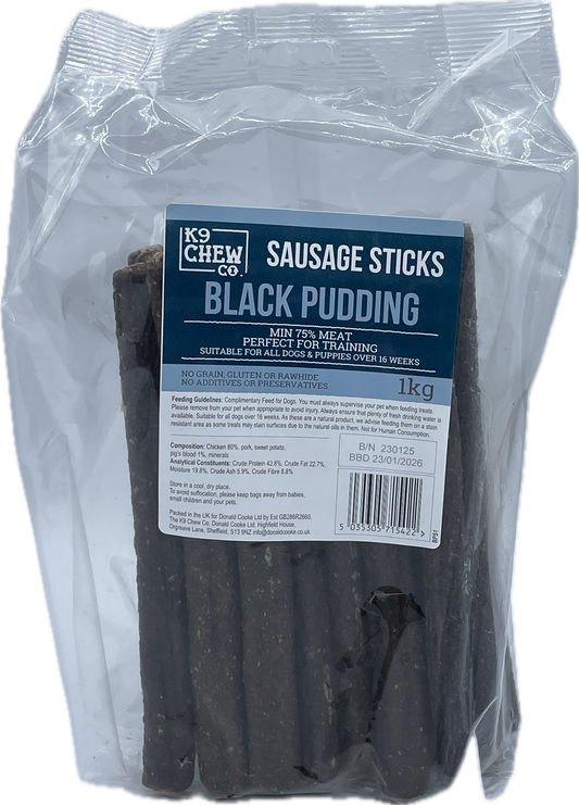 Black Pudding Sausage STICKS 1kg