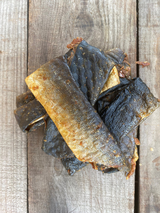 Salmon Skin Flatties 1kg