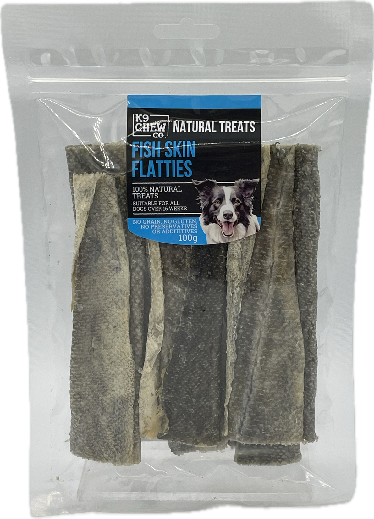 Fish Skin Flatties 100g