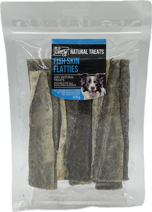 Fish Skin Flatties 100g