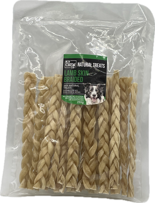 Lamb Skin Braided 250g
