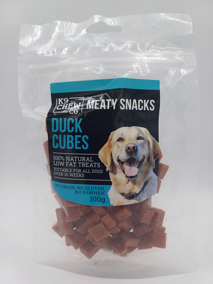 Meaty Snacks Cubes 100g