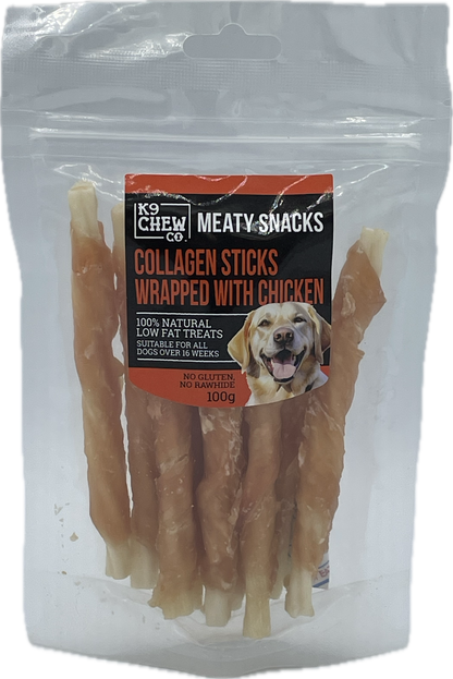 Collagen Wrapped stick 5" 100g