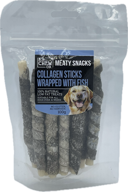 Collagen Wrapped stick 5" 100g