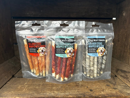 Collagen Wrapped stick 5" 100g