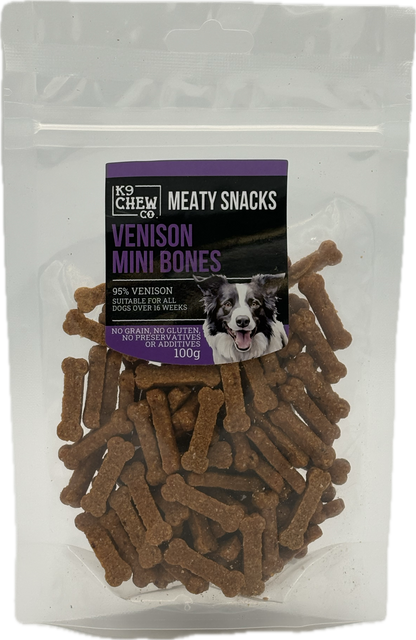Meaty Snacks Mini Bone Training Treats 100g