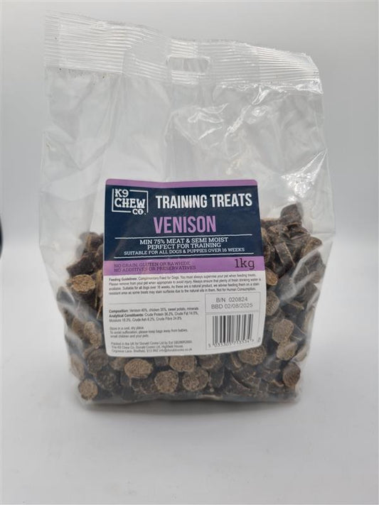 Training Treats Venison 1kg