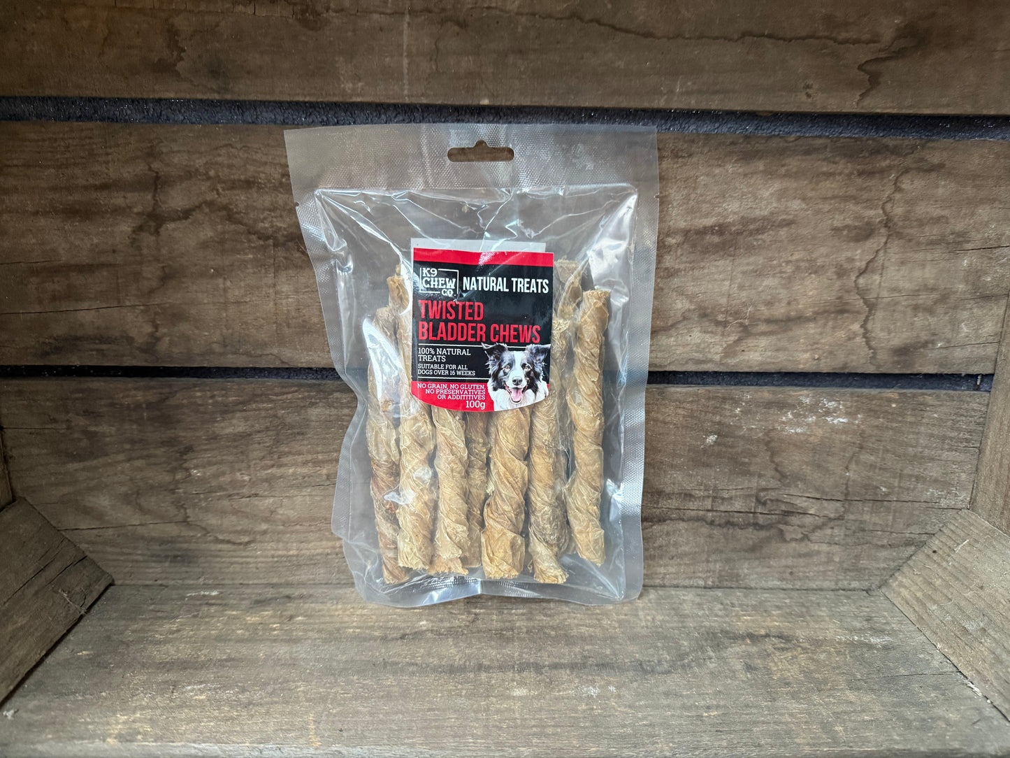 Twisted Bladder Chews 100g