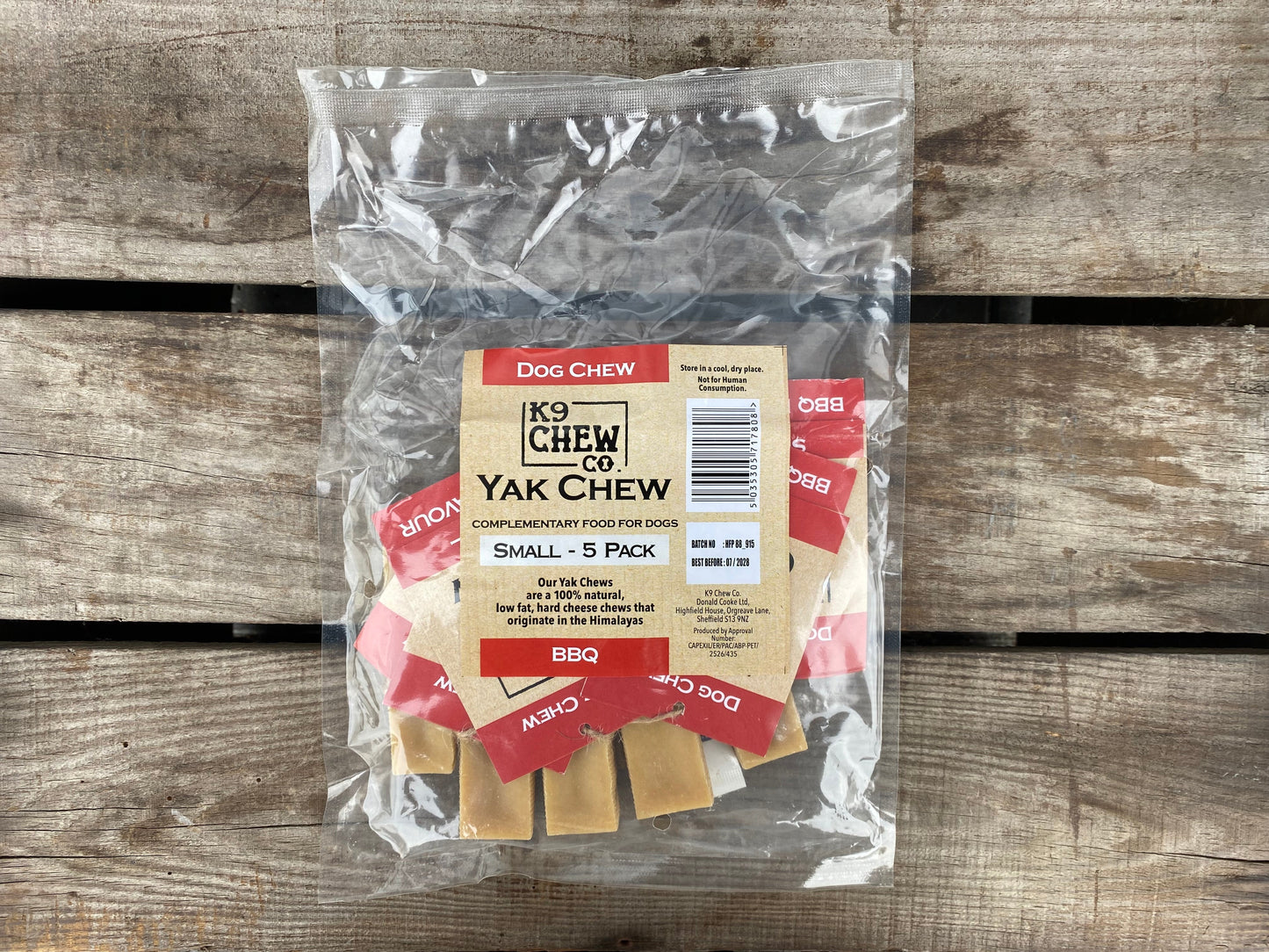 Yak Chew BBQ 5 pack