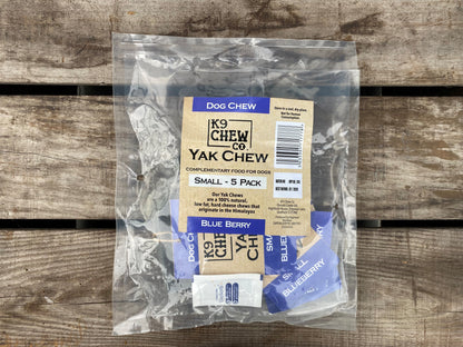 Yak Chew Blueberry 5 pack