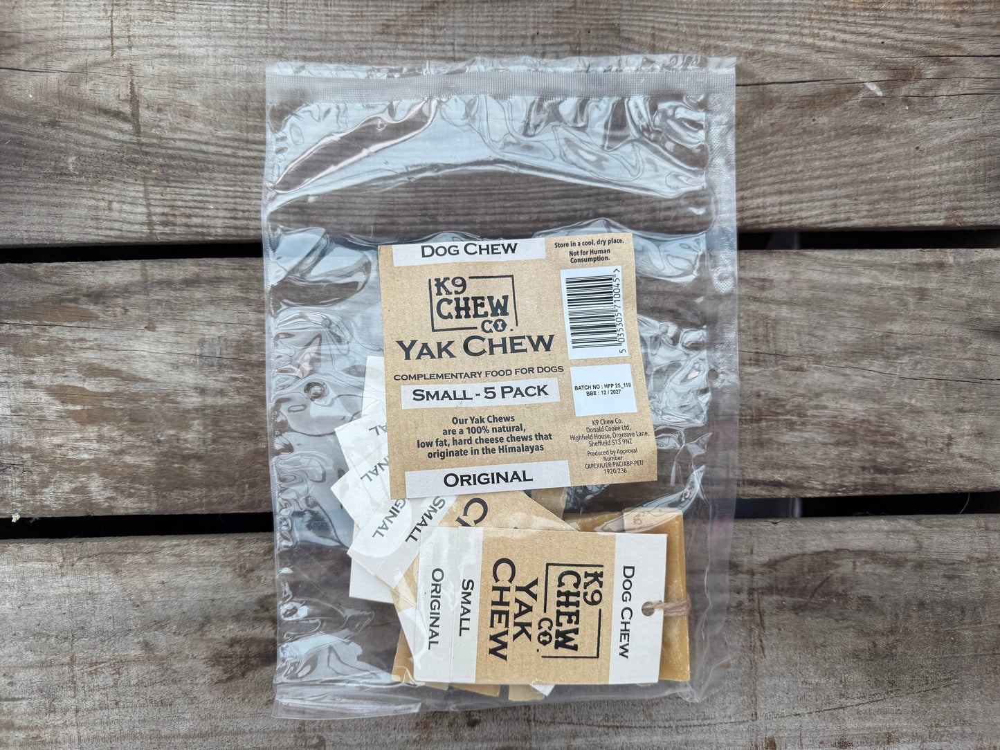 Yak Chew Original 5 pack
